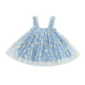 Girls' Sleeveless Fluffy Elegant Summer Dresses