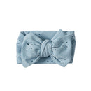 Hollow-Out Bowknot Kids Girls Embroidery Hair Bands childrensterritory
