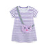Cats Embroidered Little Girls Summer Dress with Pockets childrensterritory