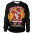 Funny Santa Claus Printed Sweatshirts For Men childrensterritory