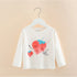 Long Sleeve Cartoon Print Cotton Kids Girls Tops childrensterritory