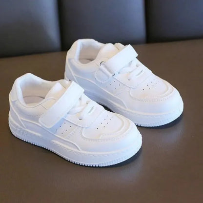 Kids Boys/Girls Soft Soled White Sports Shoes childrensterritory