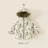 Little Girls Cartoon Print Down Hooded Jackets for Winter childrensterritory