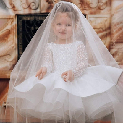 Sequined Birthday Wedding Party Dresses for Little Girls childrensterritory