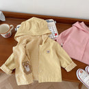 Kids' Full Sleeves Bunny Bear Design Winter Jackets childrensterritory