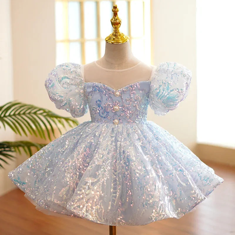 Kids' Girls' Luxury Sequin Prom/Party Dresses childrensterritory