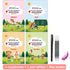 Reusable Writing Practice Set of 4 Magic Copybooks childrensterritory