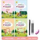 Reusable Writing Practice Set of 4 Magic Copybooks childrensterritory