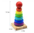 Kids Shape Matching Wooden Puzzle Educational Toys childrensterritory