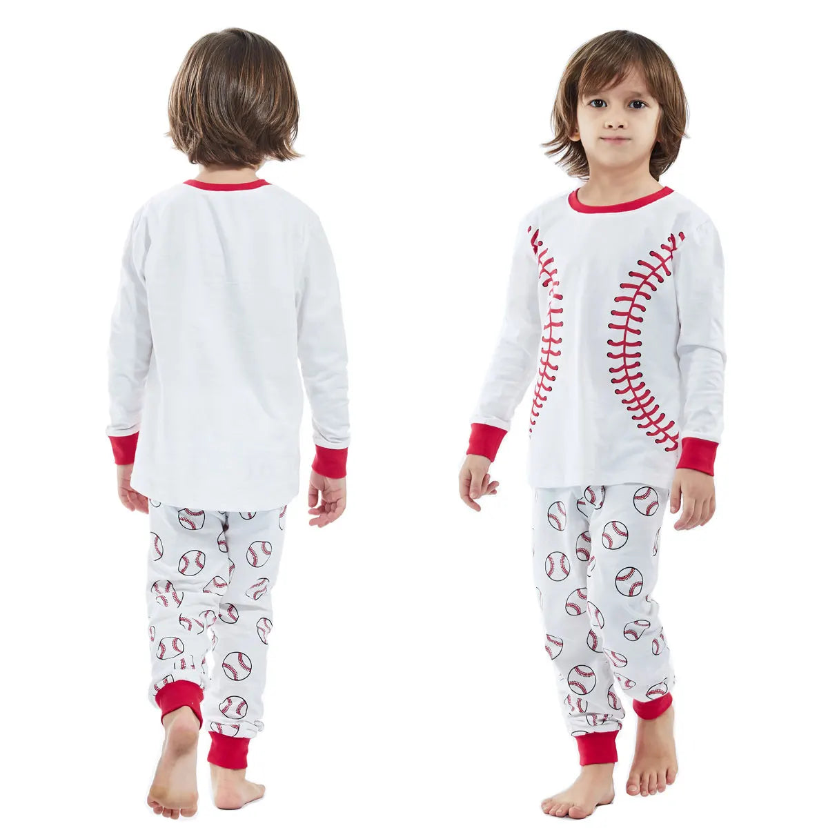 Football, Basketball, Baseball Print Pajamas for Kids childrensterritory