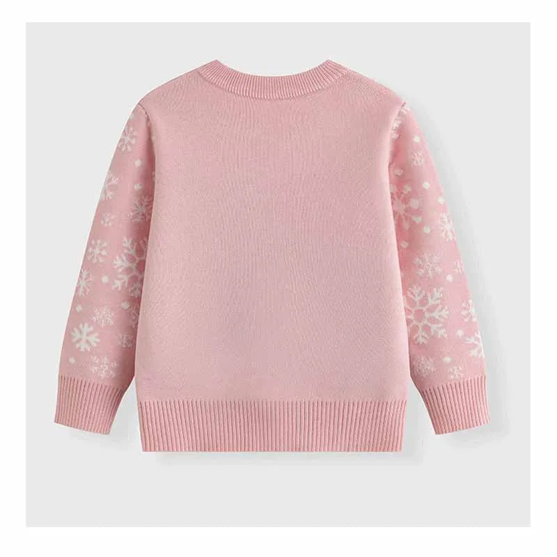 Kids Cartoon Print Soft Warm Sweaters