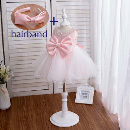 Baby Girl Tulle Fluffy Princess Birthday Party Dresses childrensterritory