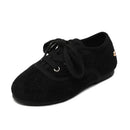 Little Boys and Girls Slip On Black Leather Shoes childrensterritory