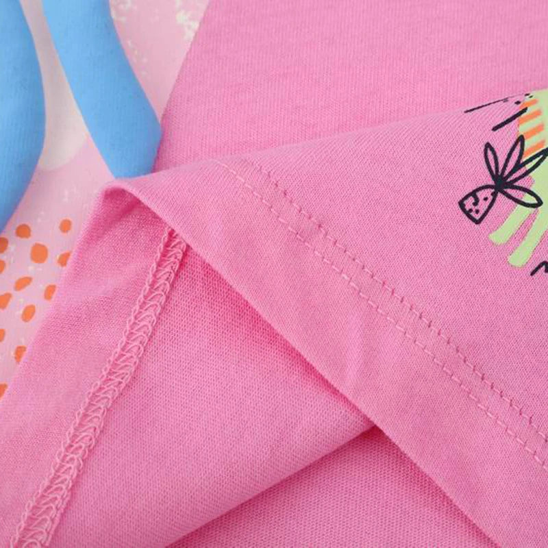 Little Girls Long Sleeves Cartoon Design Autumn Tops childrensterritory