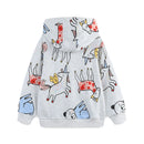 Little Girls Unicorns Design Cotton Hoodies for Autumn childrensterritory