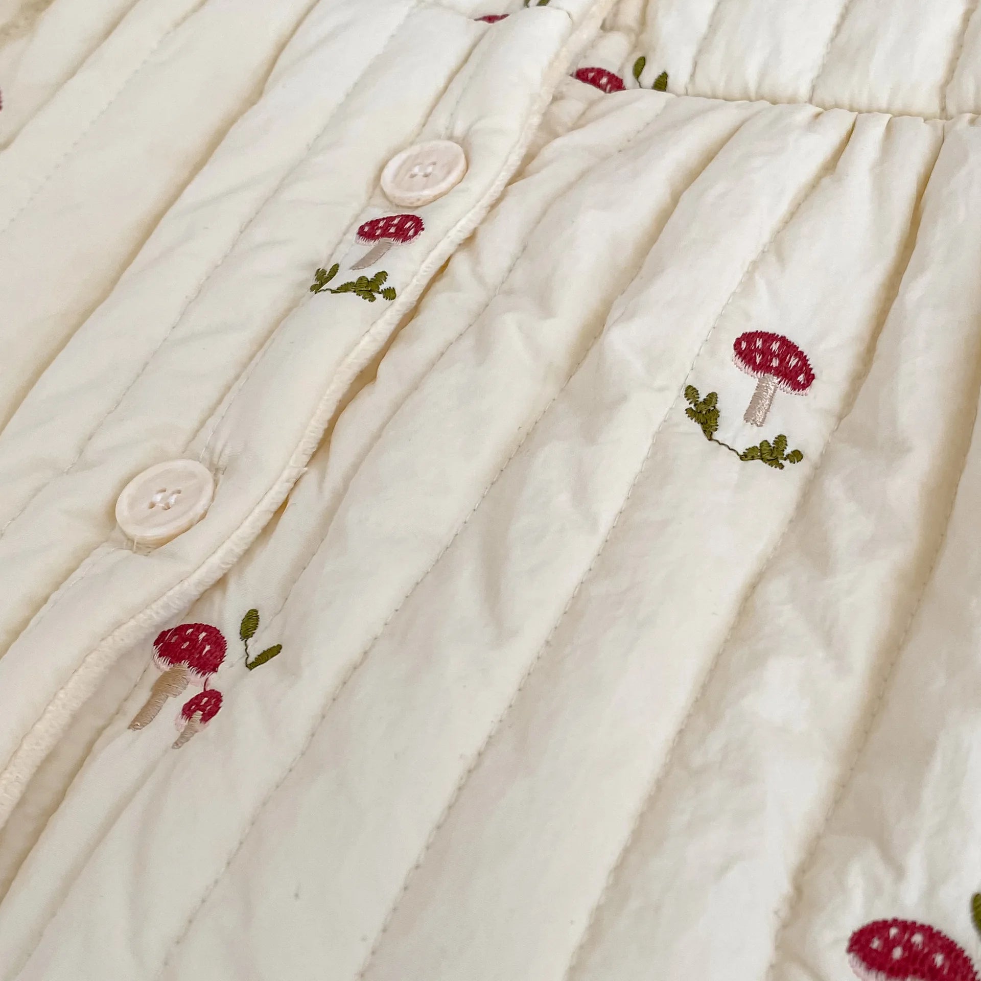 Girls’ Embroidery Collar Design Warm Cute Dresses