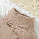 Full Sleeves Solid Colour Baby Girls Clothing Set childrensterritory