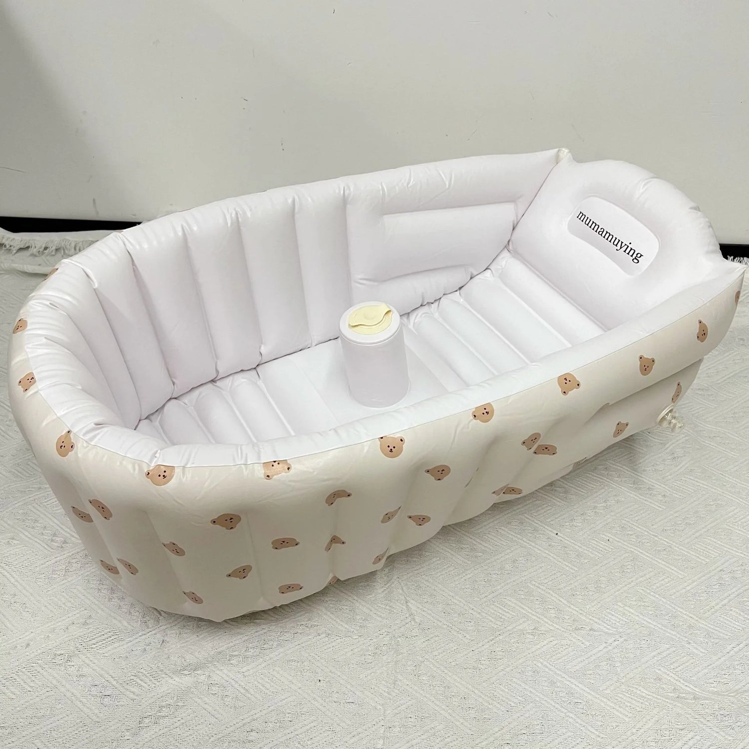 Inflatable and Portable Baby Swimming Bathtub