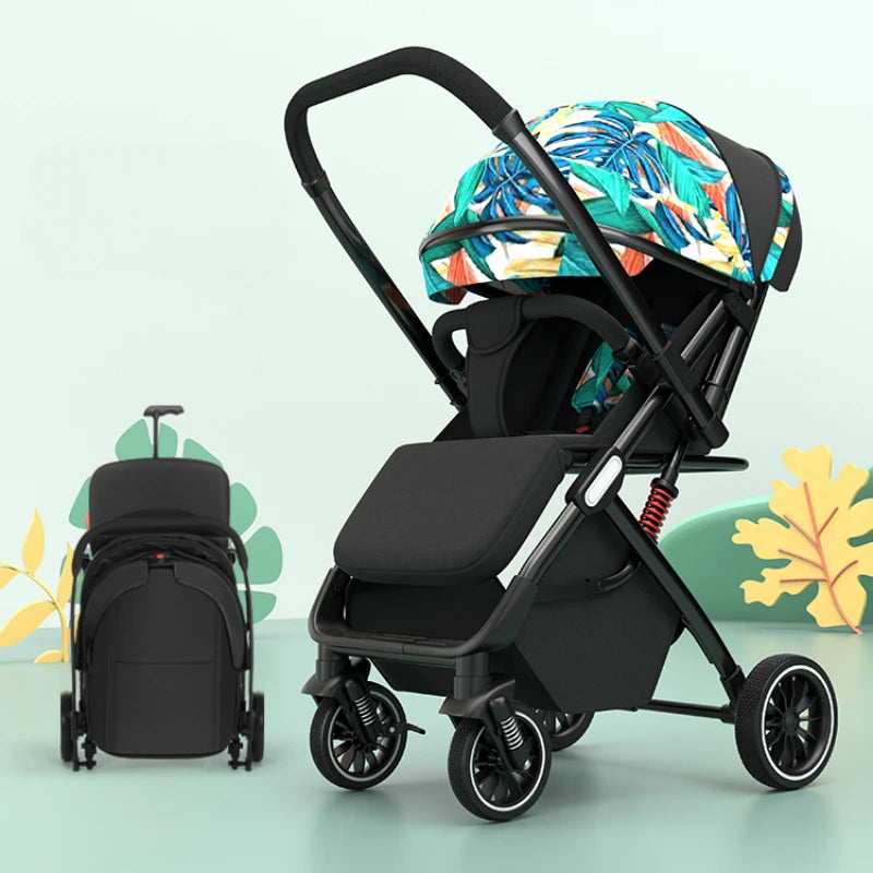 Bi-directional Lightweight High Landscape Baby Stroller childrensterritory