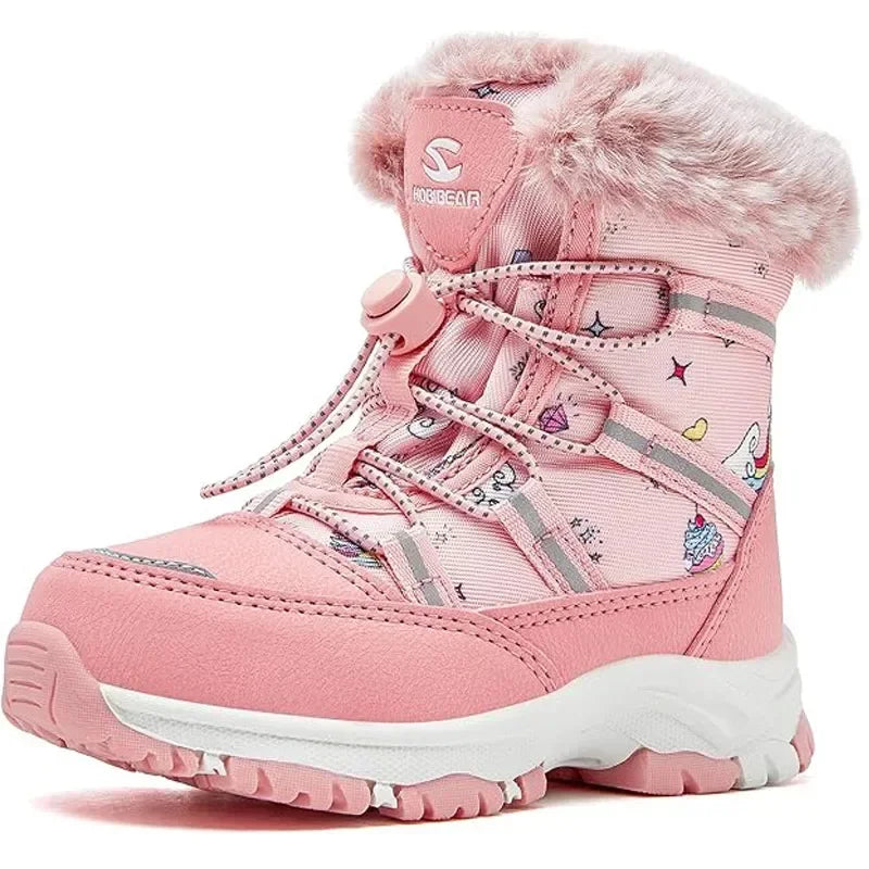 High-Quality Plush Snow Boots for Girls and Boys childrensterritory