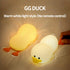 Automatic 1pc Duck Night Light for Kids Room childrensterritory