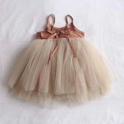 Baby Girl Backless Tutu Birthday Dress For Summer childrensterritory