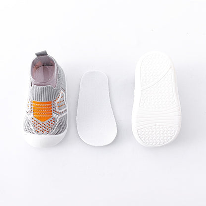 Infant Crib Floor Socks with Rubber Sole for Girls and Boys childrensterritory