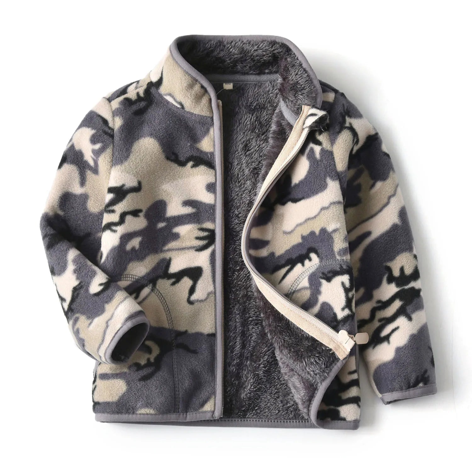Polar Fleece Cartoon Print Kids&