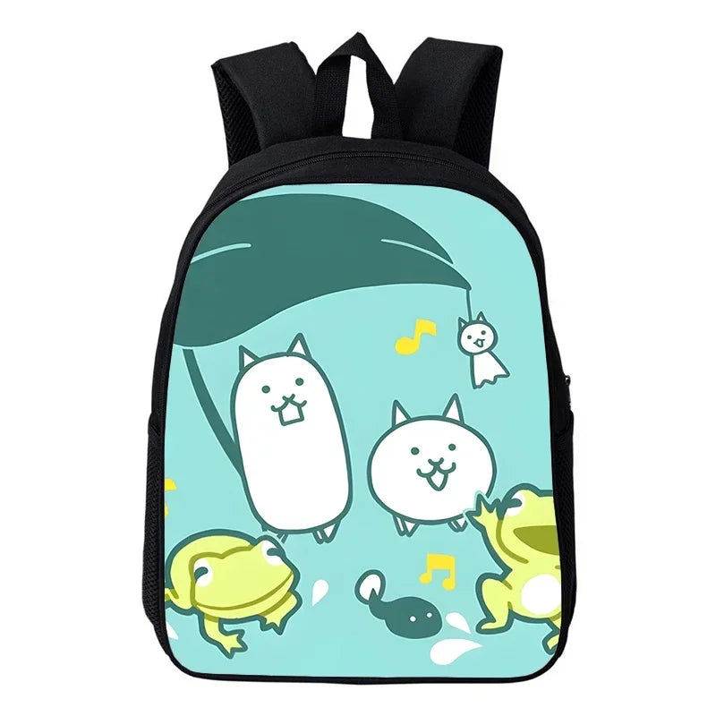 Kids Cartoon Print Stylish School Bags