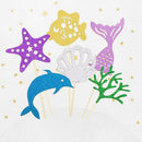 Mermaid Themed Cupcakes Toppers for Kids Party childrensterritory