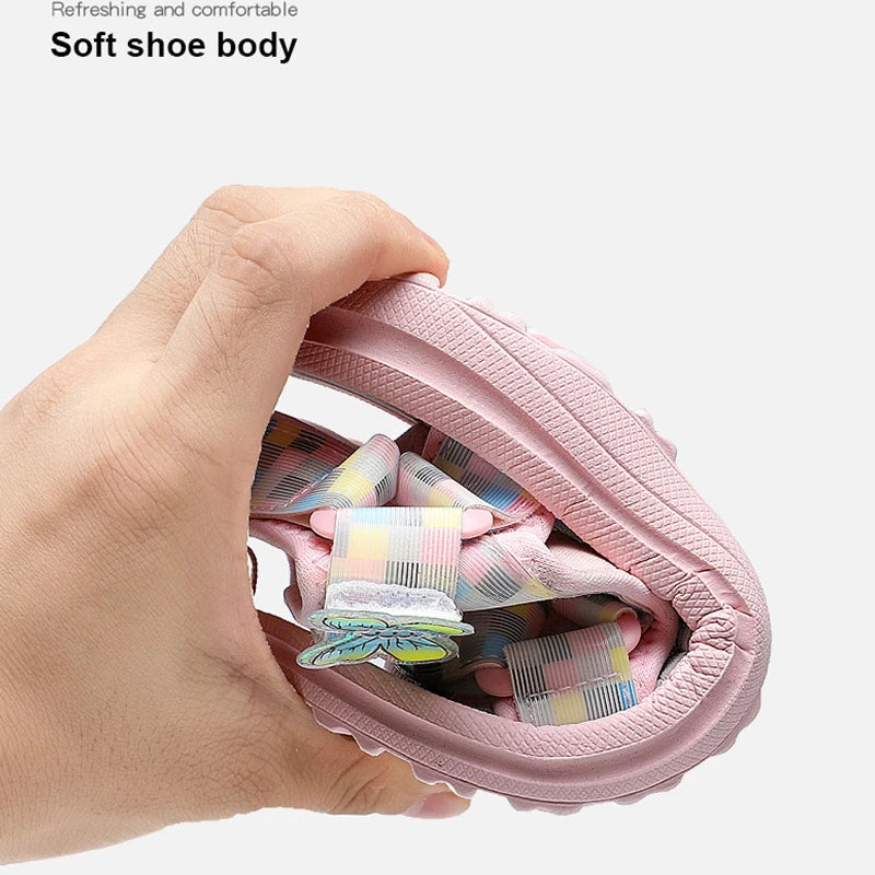 Cute Pearl Design Non-Slip Summer Sandals for Kids Girls childrensterritory