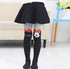 Cartoon Animal Print Girls Winter Knitted Cotton Stockings childrensterritory