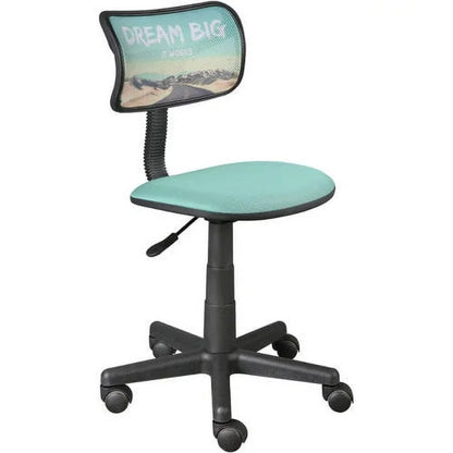 Task Chair with 225 lb. Capacity, Swivel, and Height Adjustable childrensterritory