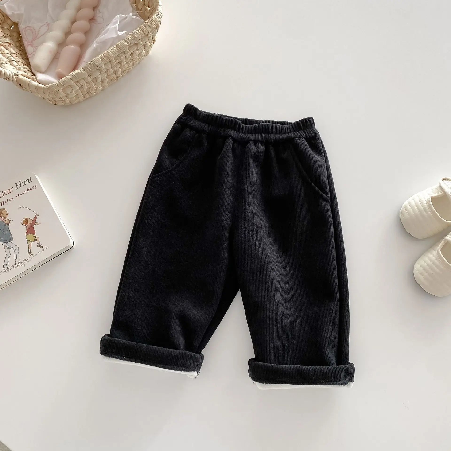 Fashion Prints Baby/Toddlers Thick Fleece Lining Pants childrensterritory