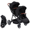 Baby Kids Smart Design Double Foldable Stroller childrensterritory