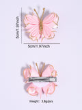 Gradient Butterfly Hair Clip Hair Accessories for Girls childrensterritory