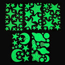 3D Fluorescent Glow in the Dark Wall Decal For Kids Room childrensterritory