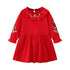 Kids Girls Flower Embroidery Spring Dress childrensterritory