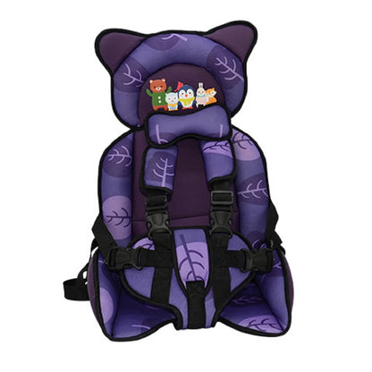 Adjustable Cartoon Design Baby Seat Cushion with Belt childrensterritory