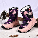 Kids Girls Boys Plush Waterproof Warm Snow Boots childrensterritory