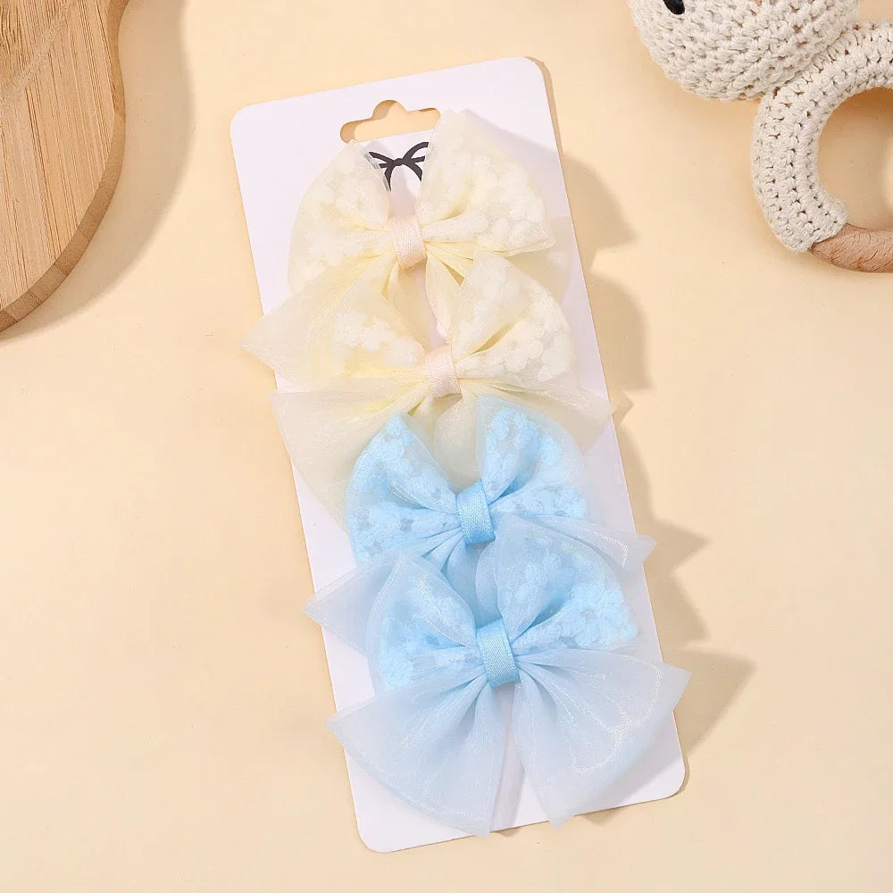 Girls Cute Handmade Lace Design Hair Accessories