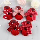 Bow Design Newborn Baby Girl Cotton Socks childrensterritory
