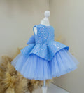 Lalic Beadings Design Tiered Tulle Flower Girl Dresses childrensterritory