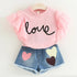 Kids Girls 2 Piece Trendy Summer Clothing Sets childrensterritory