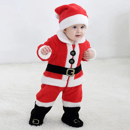 Santa Claus Cosplay Costume Set for Baby/Kids childrensterritory