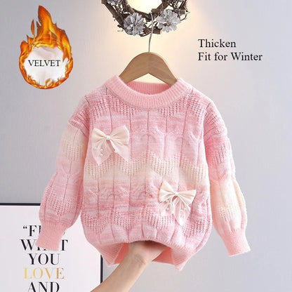 Kids’ Long-Sleeve Casual Soft &amp; Warm Sweater