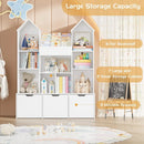 Dollhouse Design Toy/Book Storage Organizer childrensterritory