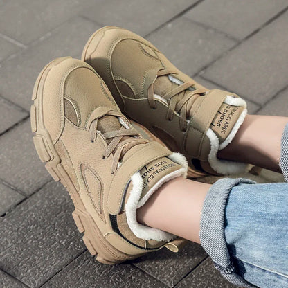 Kids Casual Tooling Cotton Winter Wear Shoes childrensterritory