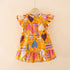 Kids Girls Floral Summer Princess Party Dresses childrensterritory