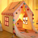 Kids' Pink and Blue Portable Teepee Tent Playhouse childrensterritory